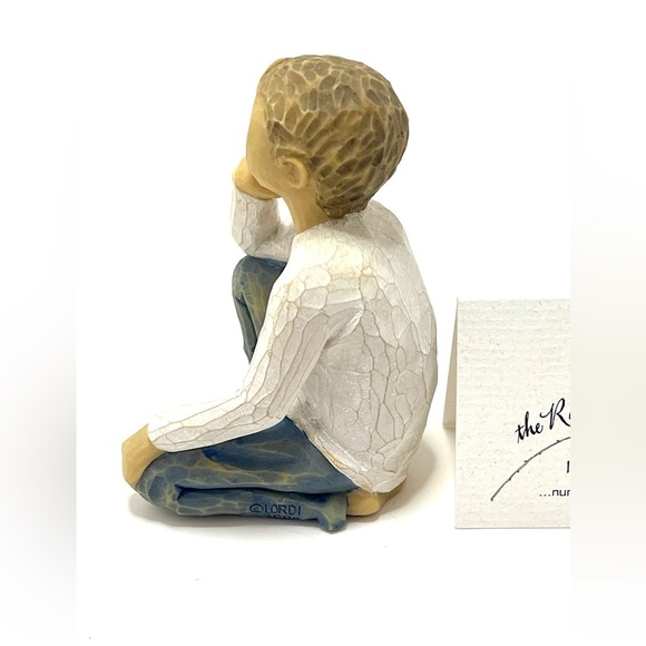 Willow Tree Inquisitive Child from The Roses in my Garden Collection. New. - Picture 4 of 5